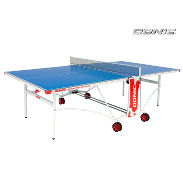 Всепогодный теннисный стол Donic Outdoor Roller De Luxe синий Всепогодный теннисный стол Donic Outdoor Roller De Luxe синий