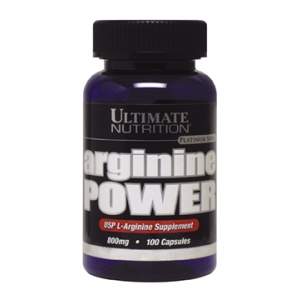 Ultimate nutrition Arginine Power 800 mg 100 капс Ultimate nutrition Arginine Power 800 mg 100 капс